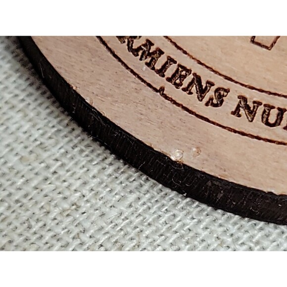 Harry Potter Wizarding Ravenclaw Wood Keychain Key Fob Quidditch Captain - Picture 5 of 5